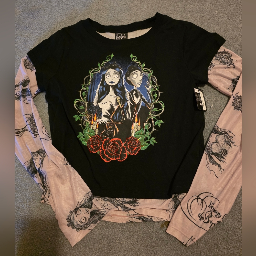 Nwt Twofer Corpse Bride Top
